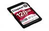  128GB SD Card Kingston Canvas React Plus SDXC Class 10 U3 V90 UHS-II (SDR2/128GB) 