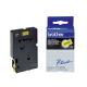  Brother P-touch Laminated Black on Yellow 7,7m x 12mm (TC601) 