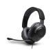  JBL Quantum 100 Wired On-Ear Gaming Headphones With Mic Black (QUABLK) 