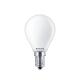  Philips E14 LED Bright White Matt Ball Bulb 4.3W (40W) (LPH02388) 