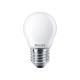  Philips E27 LED Warm Glow Mat Ball Bulb 3.4W (40W) (LPH02586) 