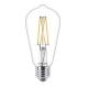  Philips E27 LED WarmGlow Filament Bulb 5.9W (60W) (LPH02539) 