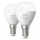  Philips Hue Ball lamp E14 White 470 lumens 5.7W 2 pieces (LPH02724) 