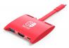  USB-C hub SHUB31 για Nintendo Switch, USB/HDMI 4K/USB-C PD 100W, κόκκινο (CT-SHUB31-PR) 