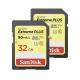  SanDisk 32GB Extreme UHS-I SDHC Memory Card (2-Pack) (SDSDXVT-032G-GNCI2) 