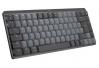  Logitech Wireless Keyboard Mechanical Mx Keys Mini Space Grey For Mac (920-010837) 