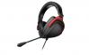 Asus ROG Delta Core Over Ear Gaming Headset με σύνδεση 3.5mm Μαύρο/Κόκκινο (90YH03JC-B1UA00) 