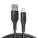  JOYROOM καλώδιο USB σε Lightning S-1030M12, 3A, 1m, μαύρο (S-1030M12L-BK) 