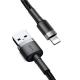  Baseus Cafule Braided USB to Lightning Cable  3m (CALKLF-RG1) 