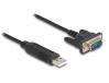  DELOCK  USB  RS-232 66461, 921.6Kbps, 50cm,  (66461) 