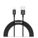  Baseus Lightning Superior Series cable, Fast Charging, Data 2.4A, 1m Black (CALYS-A01) 