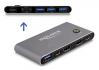  DELOCK HDMI KVM switch 18647  4x  USB 5Gbps, 8K/30Hz,  (18647) 