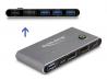  DELOCK DisplayPort KVM switch 18646  4x  USB 5Gbps, 8K/30Hz,  (18646) 