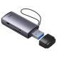  Baseus Lite Series SD/TF Memory Card Reader, USB Gray (WKQX060013) 