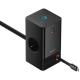  Baseus Wall charger / Powerstrip Power Combo 65W Black (PSLR000301) 