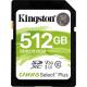 512GB Kingston Canvas Select Plus SDXC Class 10 U3 V30 UHS-I (SDS2/512GB) 