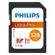  128GB Philips SDXC Class 10 U3 V30 A1 UHS-I   (FM12SD65B/00) 