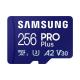  256GB Samsung Pro Plus microSDXC Class 10 U3 V30 A2 UHS-I with USB Reader (MB-MD256SB/WW) 
