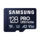  128GB Samsung Pro Ultimate microSDXC Class 10 U3 V30 A2 UHS-I with USB Adapter (MB-MY128SB/WW) 