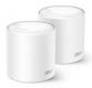 TP-LINK Home Mesh Wi-Fi System Deco X60, 5400Mbps AX5400, Ver. 3.2, 2 (DECO-X60-2PACK) 