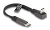  DELOCK  USB-C 80750, 60W, flat, , 480 Mbps, 14cm,  (80750) 