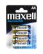  MAXELL    AA   4  (LR6-4PACK) 