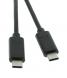  POWERTECH  USB 2.0 Type C  Type C, 1m, Black (CAB-UC009) 