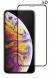  POWERTECH Tempered Glass 5D Full Glue  iPhone X, Black (TGC-0265) 