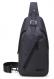  ARCTIC HUNTER τσάντα Crossbody XB13006-BK, αδιάβροχη, μαύρη (XB13006-BK) 