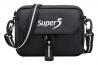  SUPER FIVE τσάντα ώμου K00106-BK, μαύρη (K00106-BK) 
