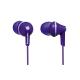  Panasonic RP-HJE125 Purple Headphones (RPHJE125EV) 