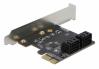  DELOCK   PCI  4x SATA 90010, 6Gb/s (90010) 