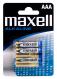  MAXELL αλκαλικές μπαταρίες AAA LR03 MN2400, 1.5V, 4τμχ (MN2400-4PACK) 