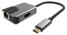  POWERTECH  USB Type-C  HDMI + RJ45 + PD PTH-053, 4K,  (PTH-053) 