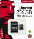  Kingston Micro Secure Digital 256GB microSDXC Canvas Select Plus 80R CL10 UHS-I Card + SD Adapter (SDCS2/256GB) 