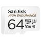  SanDisk High Endurance microSD 64GB Card (SDSQQNR-064G-GN6IA) 