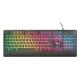  Trust Ziva Gaming Rainbow LED Keyboard GR (24102) 