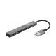  Trust Halyx Aluminium 4-Port Mini USB Hub (23786) 