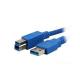   MediaRange USB 3.0 AM/BM 5.0M Blue (MRCS150) 