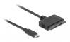  DELOCK  USB-C  SATA 22-pin 63803, 6Gb/s, 50cm,  (63803) 