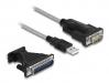  DELOCK  USB  RS-232 DB9 61314   DB25, 1.8m,  (61314) 