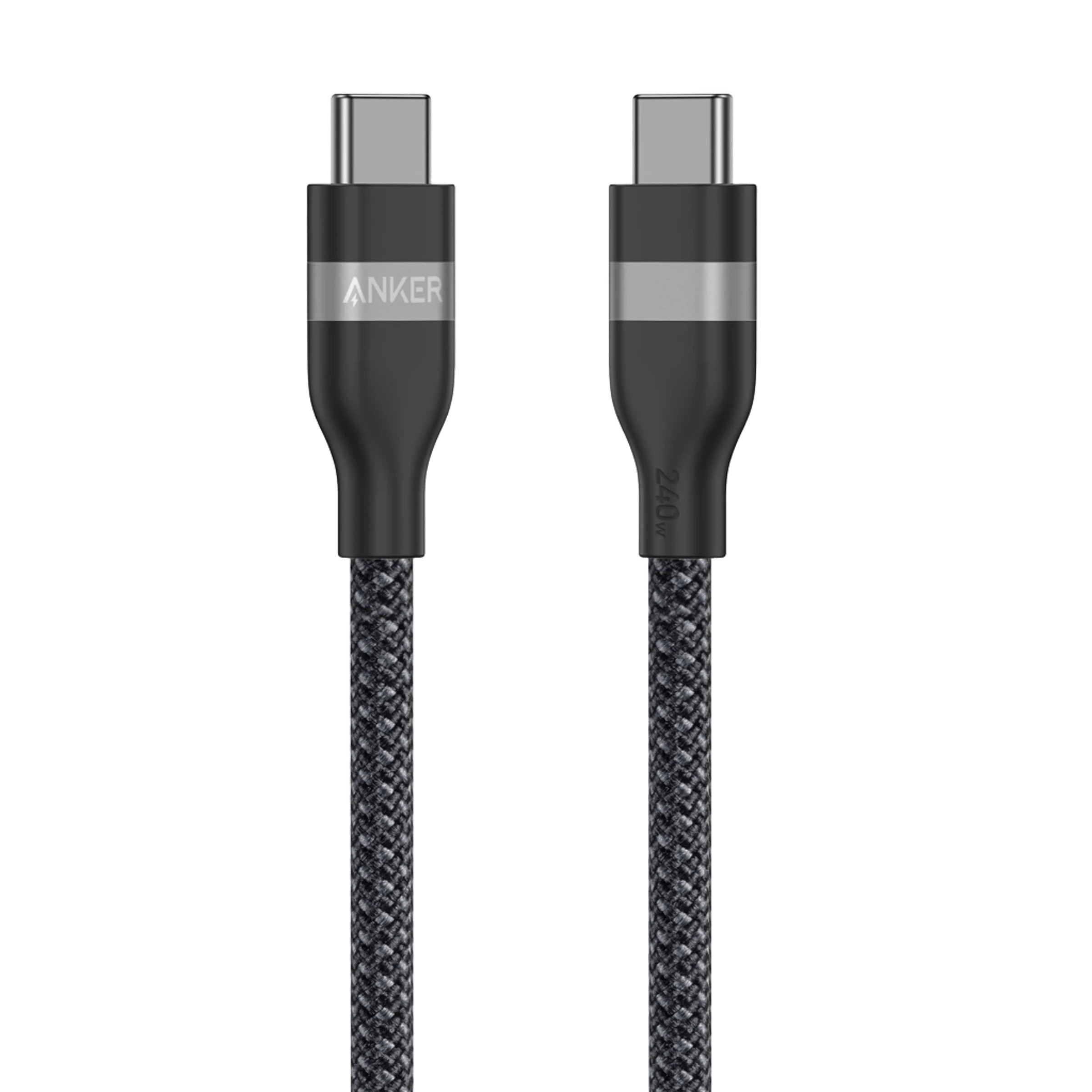  ANKER USB-C TO USB-C CABLE 240W BRAIDED 1.8 BLK (A82E2H12) 