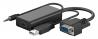  GOOBAY ���������� HDMI �� VGA & 3.5mm 61259, 1080p, ������ (61259) 