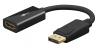  GOOBAY ���������� DisplayPort �� HDMI 75269, 4K/60Hz, 0.1m, ������ (75269) 