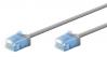  GOOBAY ������� ������� 74223, CAT 6A U/UTP, slim, copper, 10Gbps, 2m, ���� (74223) 
