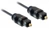  DELOCK ������� ���� Toslink 82879, gold plated, 2.2 mm, 1m, ����� (82879) 