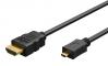  GOOBAY ������� micro HDMI �� HDMI 53781 �� Ethernet, 4K/60Hz, 1m, ����� (53781) 