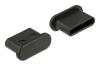 DELOCK κάλυμμα προστασίας για θύρα USB-C 64014, μαύρο, 10τμχ (64014) DELOCK κάλυμμα προστασίας για θύρα USB-C 64014, μαύρο, 10τμχ (64014)