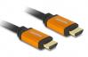  DELOCK ������� HDMI 85728, 8K/60Hz, 48 Gbps, eARC, HDR, 1.5m, ����� (85728) 
