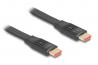  DELOCK ������� HDMI 81002, flat, 8K/60Hz, 48 Gbps, eARC, HDR, 2m, ����� (81002) 
